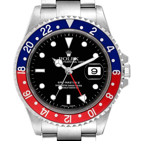 Rolex blue and red Pepsi